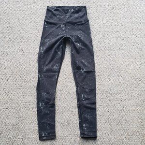 Parklife Silk Cotton Black Leggings - Sz XS